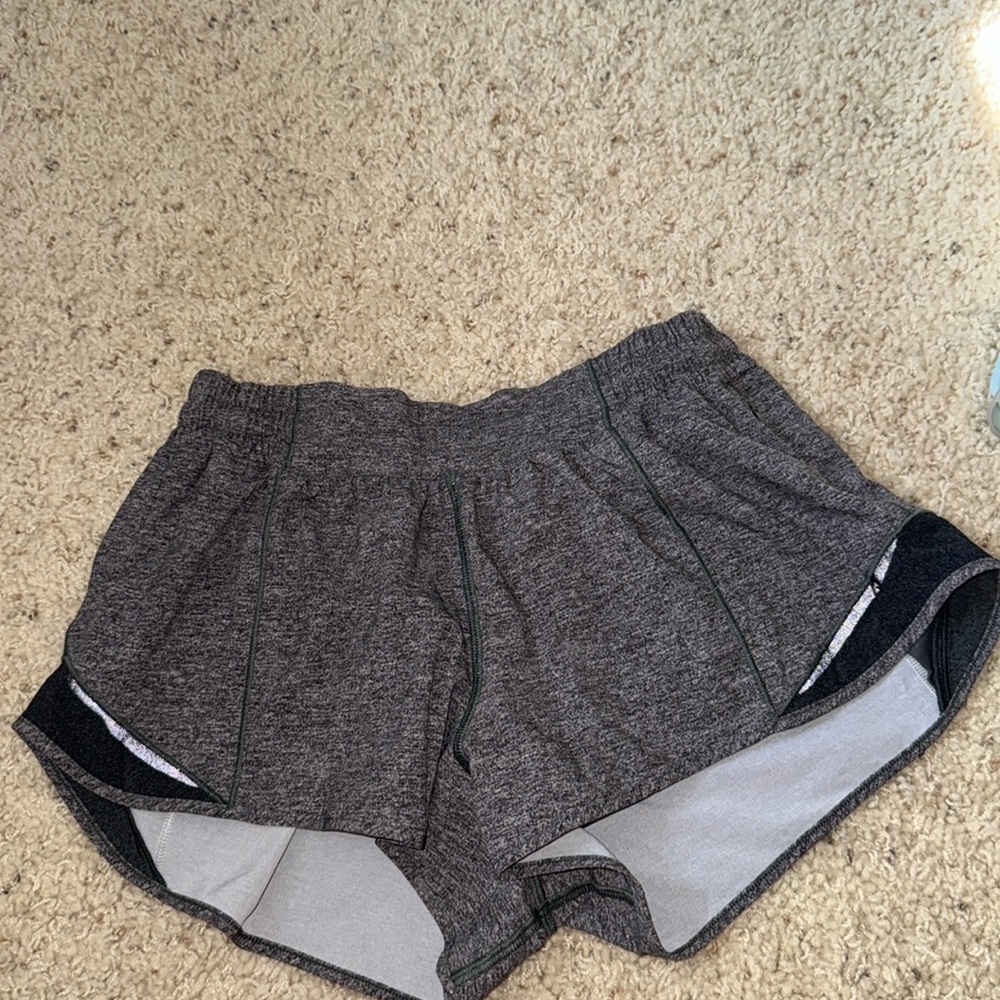 Grey Lulu lemon shorts